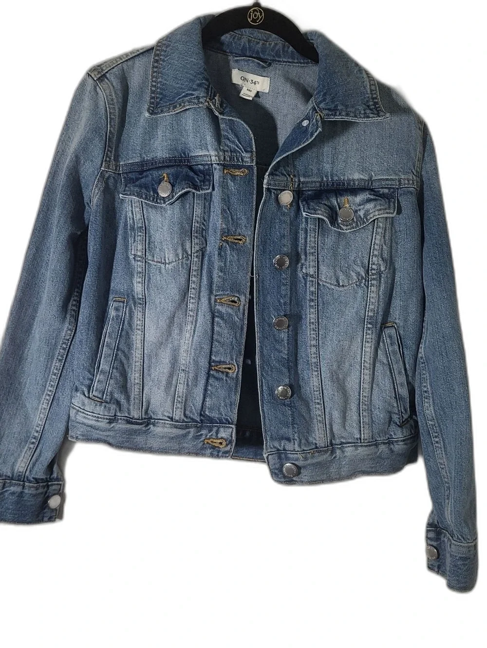 Classic Light Blue Denim Jacket - Women's Jean Jacket